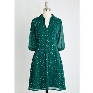 Modcloth Peerless Cheer Dress
